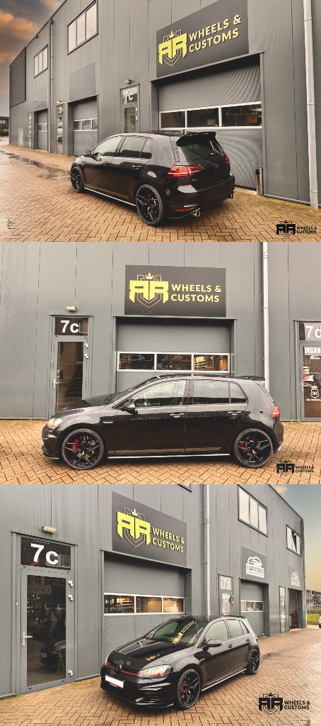 Volkswagen Golf 7 GTI Clubsport met Concaver cvr2 in 19 inch 8,5J ET 42 Michelin Pilot Sport 4S in 225/35/19