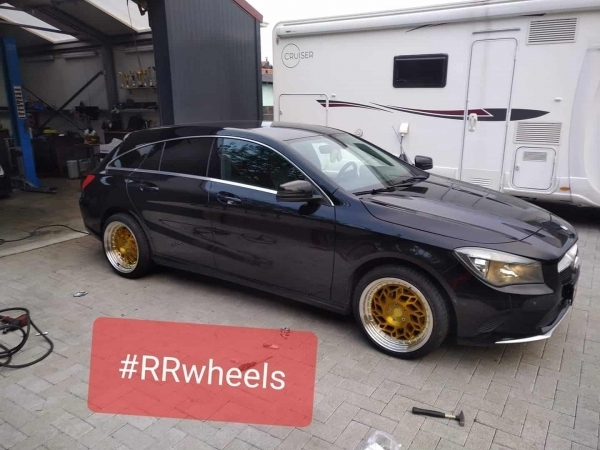 Mercedes CLA Touring met een nieuwe 18 inch Breedset van Regen5 8.5J - 9.5J ET40/42