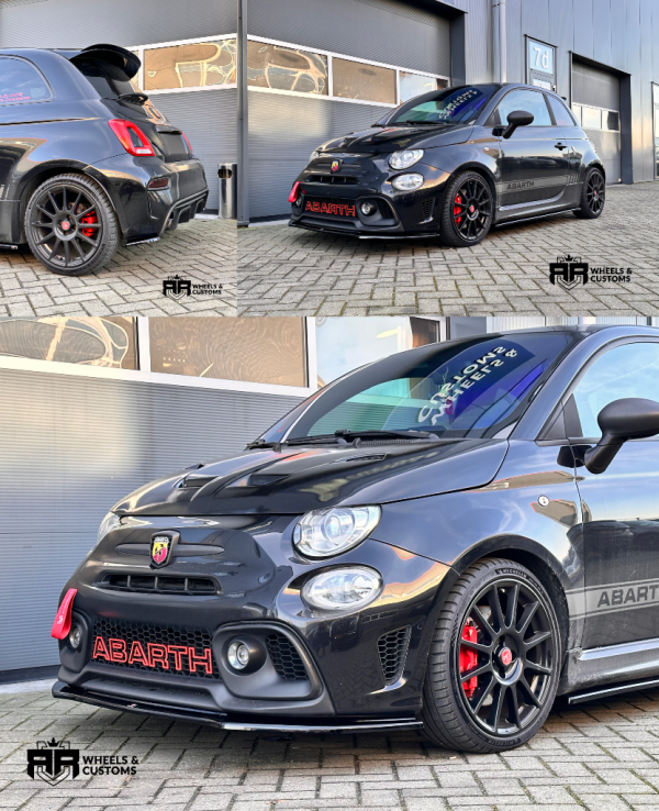  FRONT SPLITTER FIAT 500 ABARTH MK1 FACELIFT / Bumper Lip SPOILER EXTENSION FIAT 500 ABARTH MK1 FACELIFT REAR SIDE SPLITTERS FIAT 500 ABARTH MK1 FACELIFT / Bumper Flaps SIDE SKIRTS DIFFUSERS FIAT 500 ABARTH MK1 FACELIFT