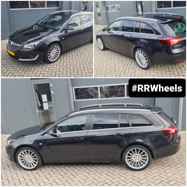 Opel Insignia Sports Tourer voorzien van 19 inch Veemann VC7 velgen in 5x120 ET35 inclusief Bridgestone 245 40 19 banden.