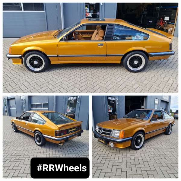  Deze prachtig gerenoveerde Opel Monza hebben wij voorzien van 17 inch Lenso BSX in 5x120 7.5J ET35 en 7.5J ET20 inclusief Vredestein banden in 2225 45 17 en 245 40 17!